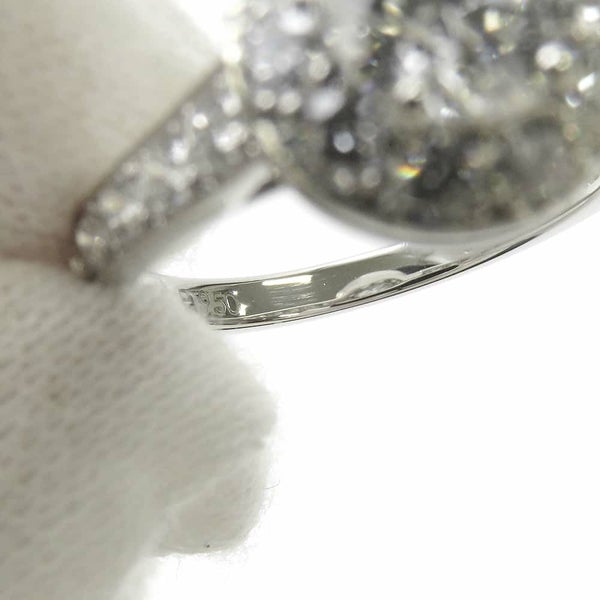 ヴァンクリーフ&アーペル リング イコーヌ ダイヤモンド 1.02ct Pt950プラチナ サイズ51 GIA鑑定書付き 指輪 ジュエリー