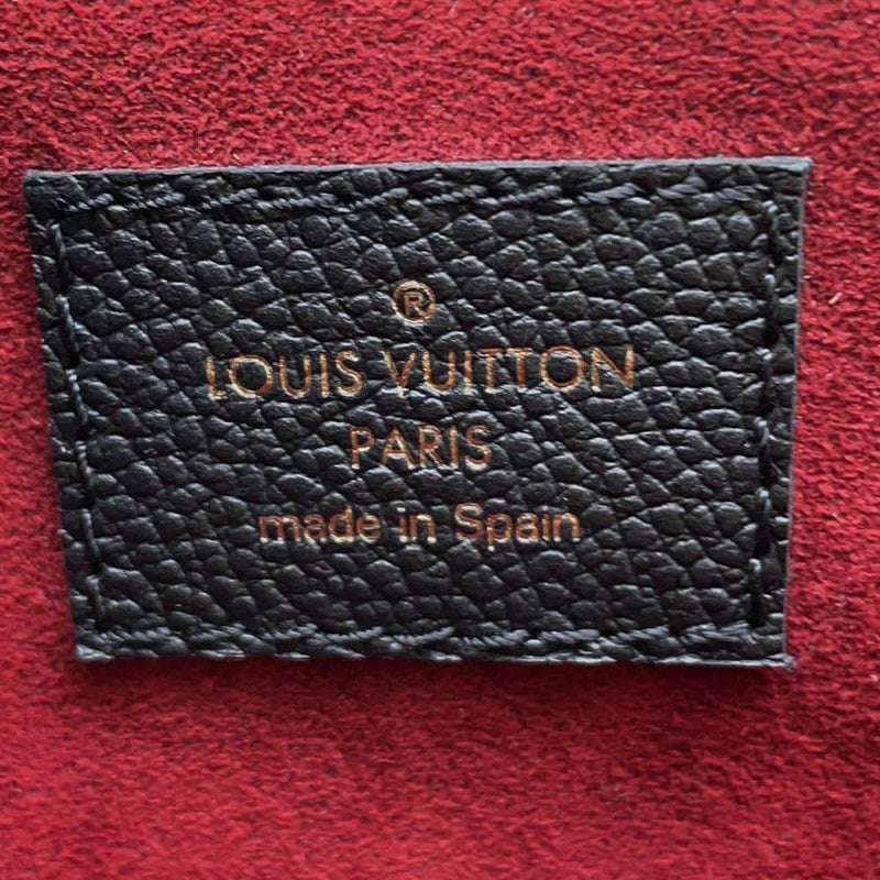 ルイヴィトン ハンドバッグ モノグラム・アンプラント プティ・パレPM M58916 2wayショルダーバッグ 黒 ブラック