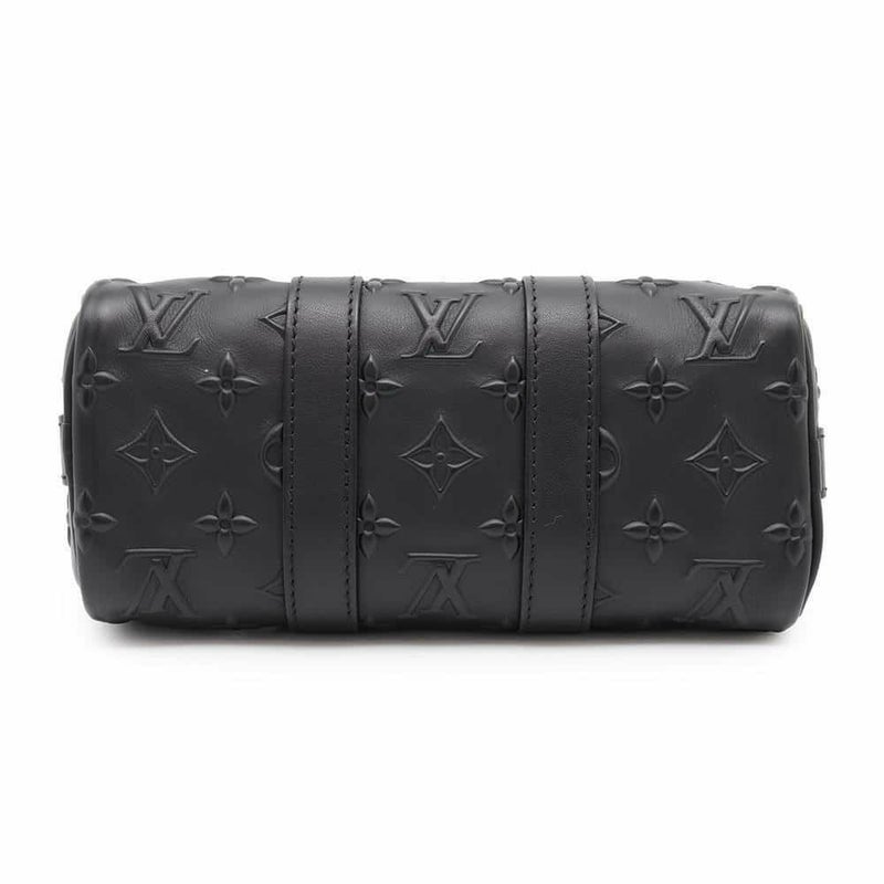 ルイヴィトン ハンドバッグ モノグラム・シール キーポル XS M57960 LOUIS VUITTON 2wayショルダー メンズ 黒