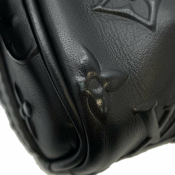 ルイヴィトン ハンドバッグ モノグラム・シール キーポル XS M57960 LOUIS VUITTON 2wayショルダー メンズ 黒