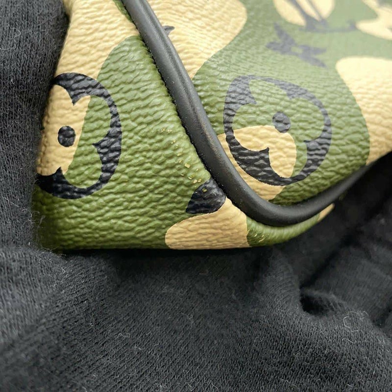 ルイヴィトン ハンドバッグ モノグラム・フラージュ 村上隆 スピーディ35 M95773 カモフラ 迷彩