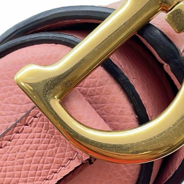 ディオール ショルダーバッグ サドルバッグ ミニ レザー Christian Dior バッグ