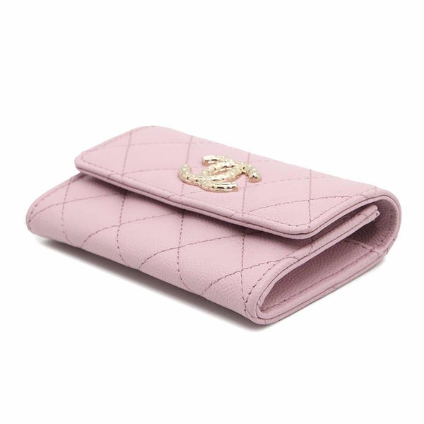 シャネル コインケース マトラッセ ココマーク キャビアスキン AP4093 CHANEL 財布 カードケース 名刺入れ