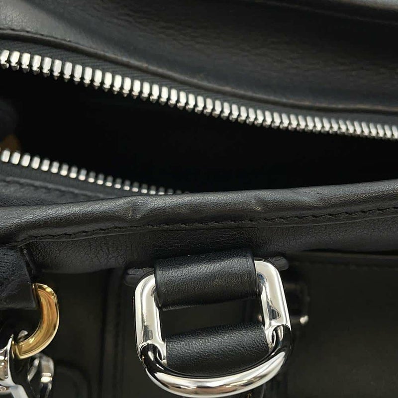 ロエベ ハンドバッグ アマソナ28 マルチアプリケーション 326.30MN03 LOEWE 2way 黒