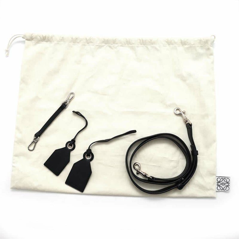 ロエベ ハンドバッグ アマソナ28 マルチアプリケーション 326.30MN03 LOEWE 2way 黒