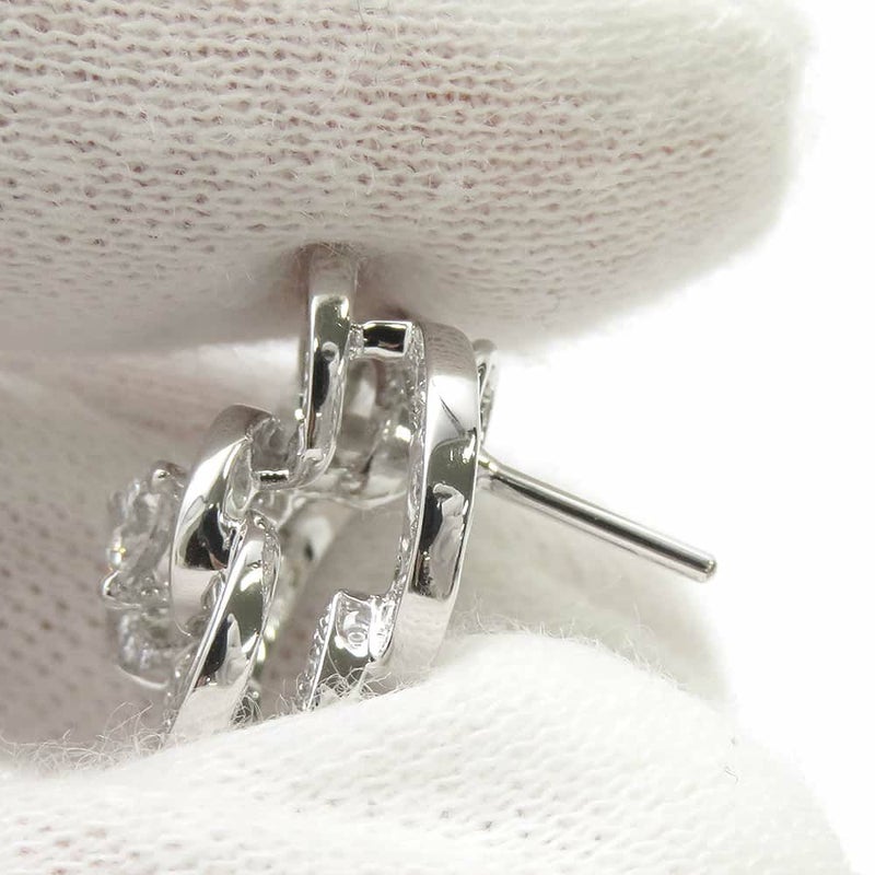 シャネル ピアス カメリア コレクション イヤリング ダイヤモンド 126P 約1.39ct K18WGホワイトゴールド J2672 CHANEL ジュエリー