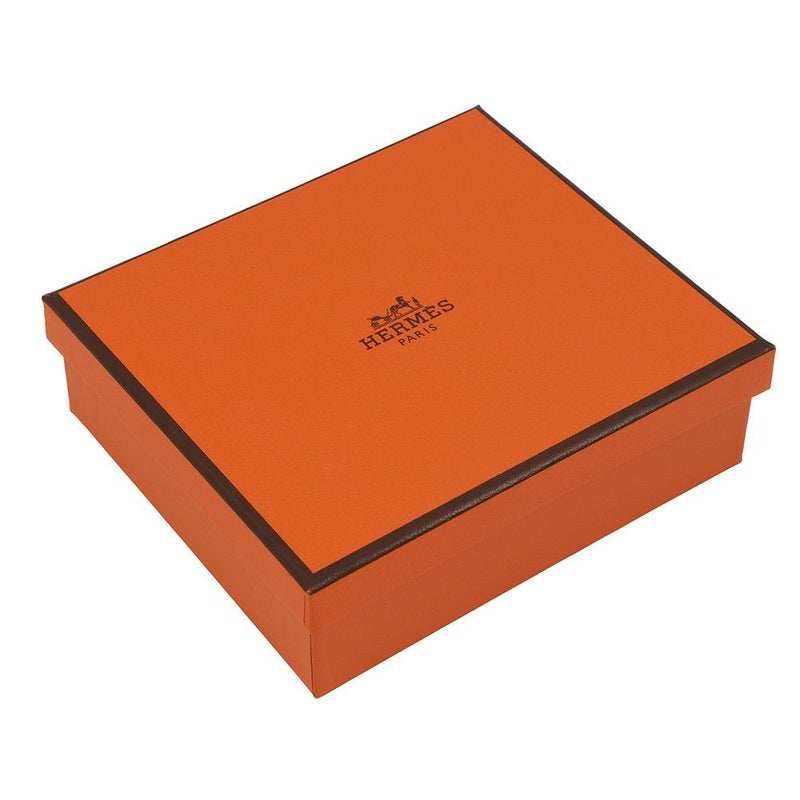 エルメス カードケース メドール エトゥープ/シルバー金具 シェブルシャムキラ B刻印