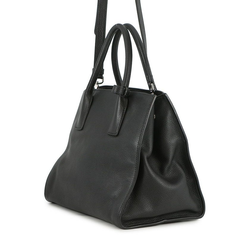 プラダ ハンドバッグ レザー KPB046 PRADA 2wayバッグ 黒