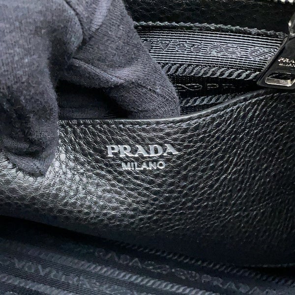 プラダ ハンドバッグ レザー KPB046 PRADA 2wayバッグ 黒