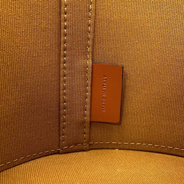 セリーヌ ショルダーバッグ トリオンフ タンブール ミディアム PVC レザー 195192 CELINE ブラウン