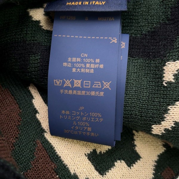 ルイヴィトン ニット帽 ビーニー・LV フィット フレンドシップ NIGOコラボ サイズS M5259A LOUIS VUITTON 帽子 リバーシブル メンズ