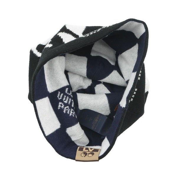 ルイヴィトン ニット帽 ビーニー・LV フィット フレンドシップ NIGOコラボ サイズS M5259A LOUIS VUITTON 帽子 リバーシブル メンズ