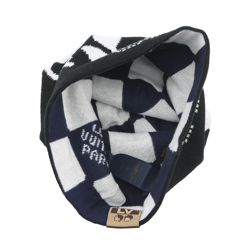 ルイヴィトン ニット帽 ビーニー・LV フィット フレンドシップ NIGOコラボ サイズS M5259A LOUIS VUITTON 帽子 リバーシブル メンズ