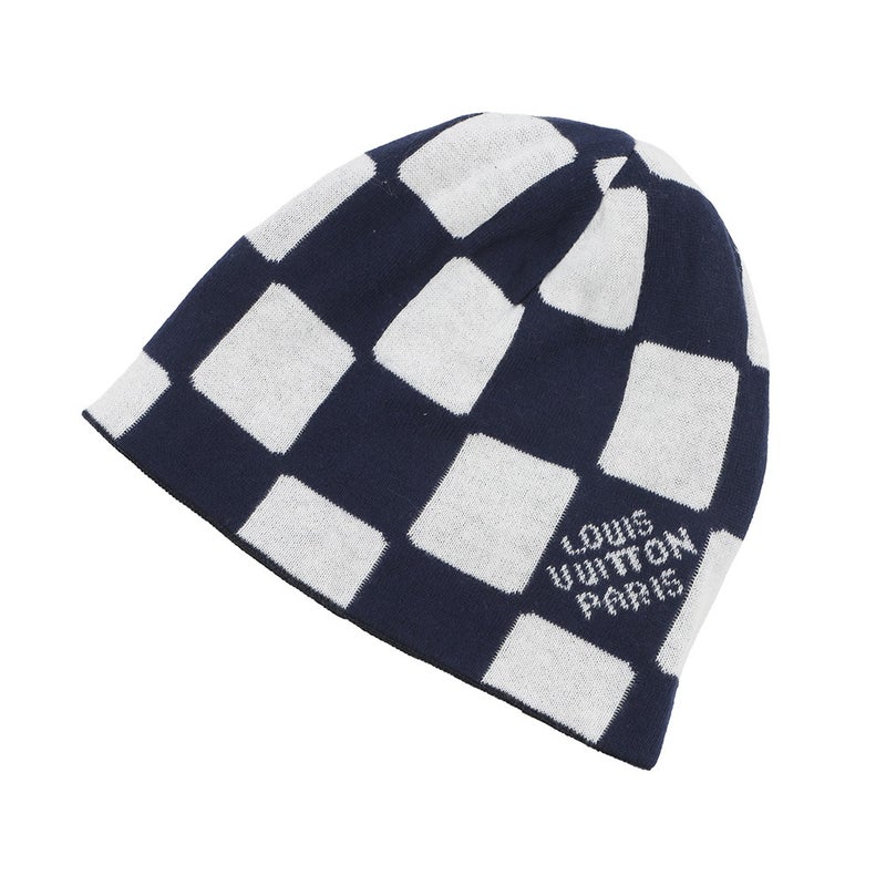 ルイヴィトン ニット帽 ビーニー・LV フィット フレンドシップ NIGOコラボ サイズS M5259A LOUIS VUITTON 帽子 リバーシブル メンズ
