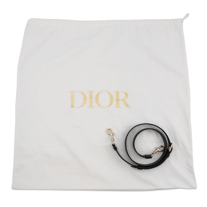 ディオール トートバッグ マクロカナージュ ブックトート ミディアム M1324OWHP Christian Dior 2way 黒