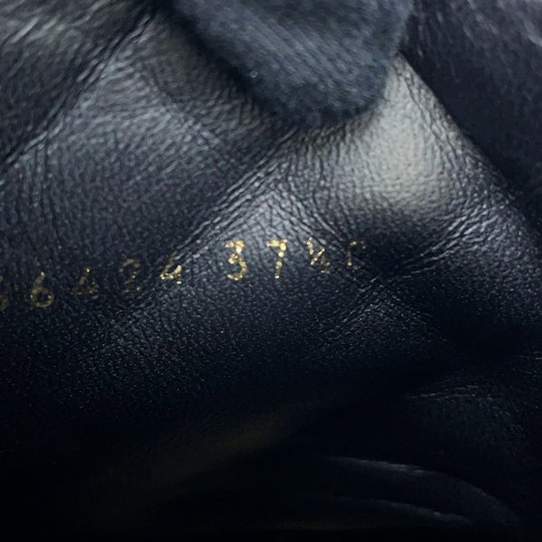 シャネル ショートブーツ マトラッセ ココマーク CHANEL19 レザー レディースサイズ37 1/2C G36424 CHANEL 靴 黒