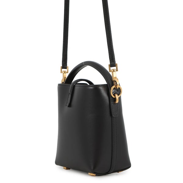 サンローランパリ ハンドバッグ LE 37 ミニ バケットバッグ レザー 765870 SAINT LAURENT PARIS 黒 2way
