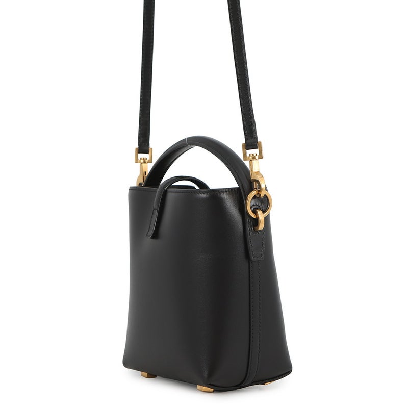 サンローランパリ ハンドバッグ LE 37 ミニ バケットバッグ レザー 765870 SAINT LAURENT PARIS 黒 2way