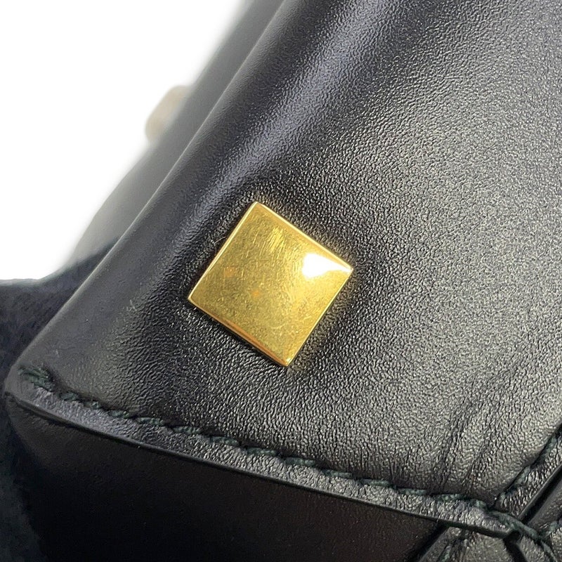 サンローランパリ ハンドバッグ LE 37 ミニ バケットバッグ レザー 765870 SAINT LAURENT PARIS 黒 2way