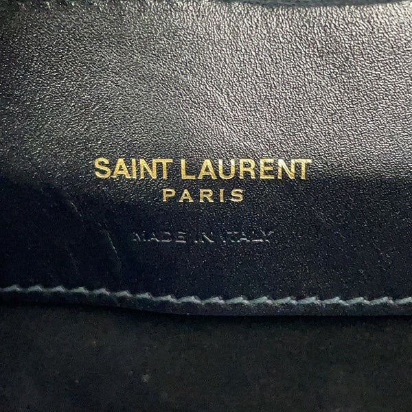 サンローランパリ ハンドバッグ LE 37 ミニ バケットバッグ レザー 765870 SAINT LAURENT PARIS 黒 2way