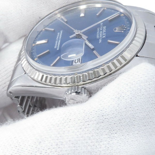 ロレックス デイトジャスト 33番 1601 ROLEX 腕時計 ウォッチ ヴィンテージ ブルー文字盤