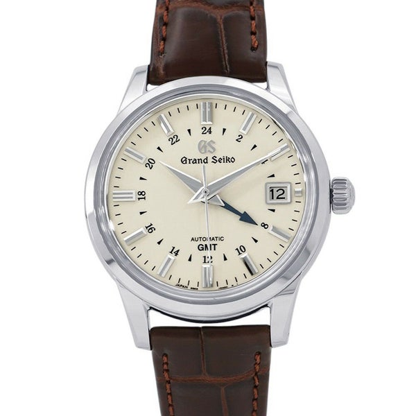 セイコー グランドセイコー エレガンス コレクション GMT SBGM221 SEIKO 腕時計 アイボリー文字盤