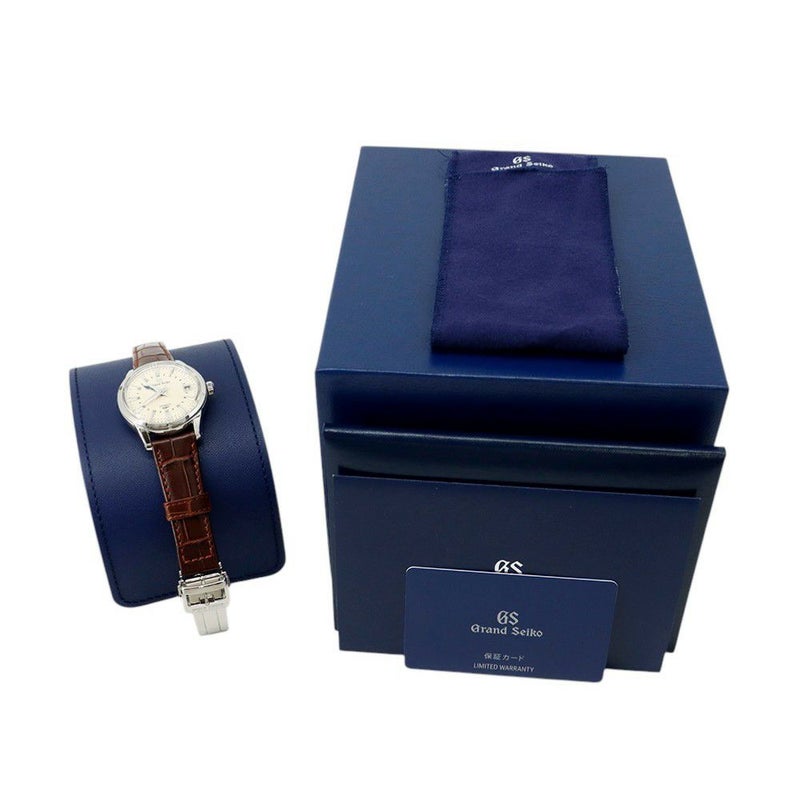 セイコー グランドセイコー エレガンス コレクション GMT SBGM221 SEIKO 腕時計 アイボリー文字盤