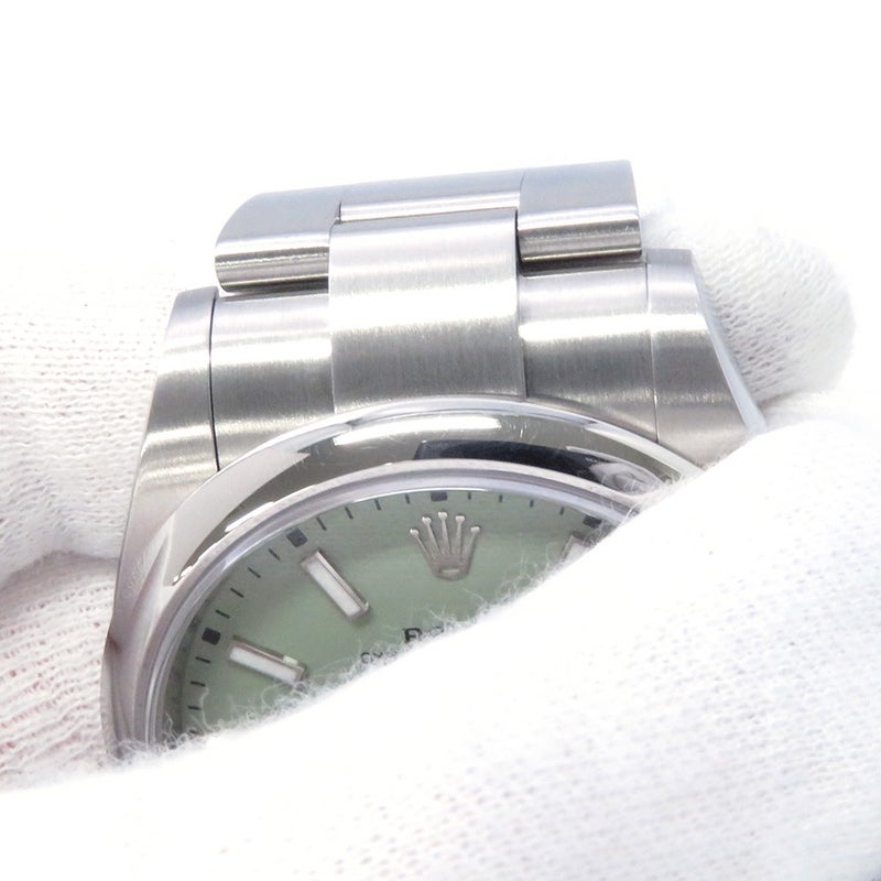 ロレックス オイスターパーペチュアル 41 ランダムシリアル ルーレット 134300 ROLEX 腕時計 ピスタチオ文字盤