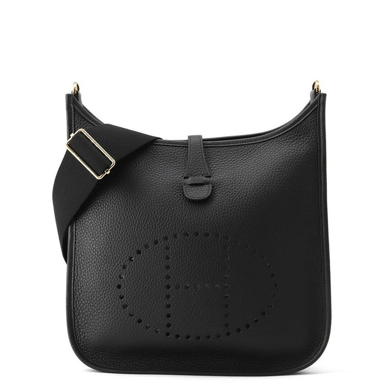 エルメス ショルダーバッグ エブリン3 PM ブラック/ゴールド金具 トリヨンクレマンス K刻印 黒