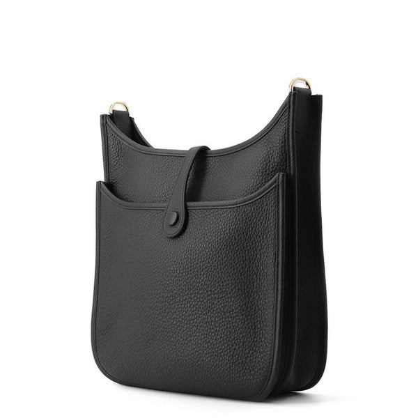 エルメス ショルダーバッグ エブリン3 PM ブラック/ゴールド金具 トリヨンクレマンス K刻印 黒