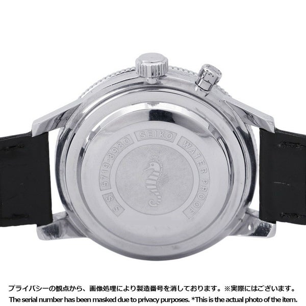 セイコー ワンプッシュ クロノグラフ ヴィンテージ 5719-8980 SEIKO 腕時計 ウォッチ シルバー文字盤