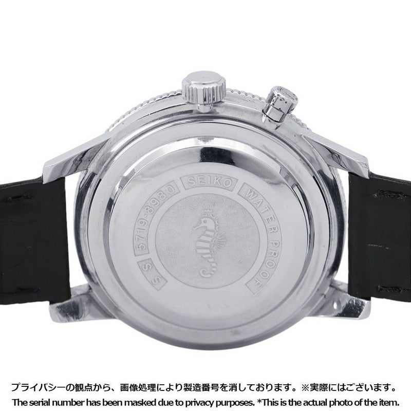 セイコー ワンプッシュ クロノグラフ ヴィンテージ 5719-8980 SEIKO 腕時計 ウォッチ シルバー文字盤