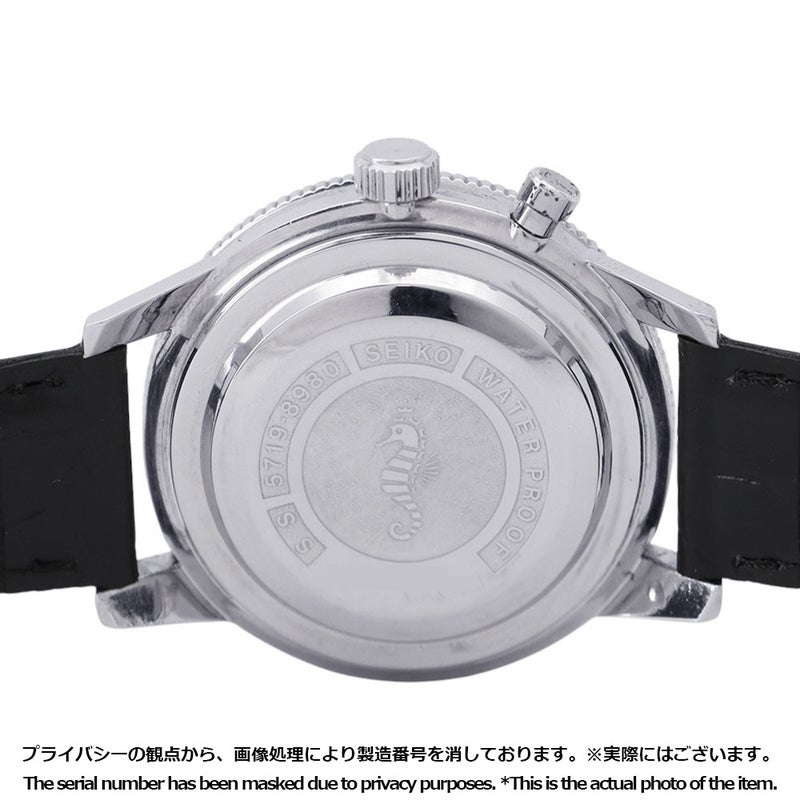 セイコー ワンプッシュ クロノグラフ ヴィンテージ 5719-8980 SEIKO 腕時計 ウォッチ シルバー文字盤