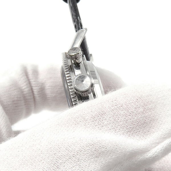 セイコー ワンプッシュ クロノグラフ ヴィンテージ 5719-8980 SEIKO 腕時計 ウォッチ シルバー文字盤