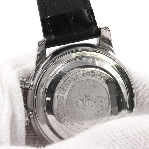 セイコー ワンプッシュ クロノグラフ ヴィンテージ 5719-8980 SEIKO 腕時計 ウォッチ シルバー文字盤