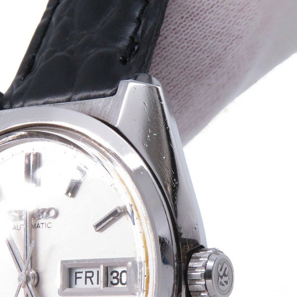 セイコー グランドセイコー ハイビート 36000 デイデイト 6146-8000 SEIKO 腕時計 シルバー文字盤