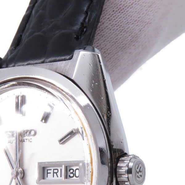 セイコー グランドセイコー ハイビート 36000 デイデイト 6146-8000 SEIKO 腕時計 シルバー文字盤