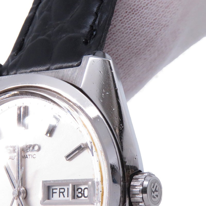 セイコー グランドセイコー ハイビート 36000 デイデイト 6146-8000 SEIKO 腕時計 シルバー文字盤