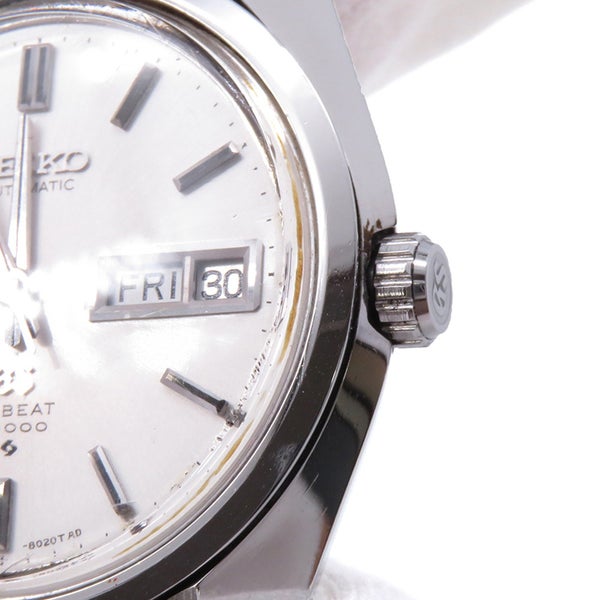 セイコー グランドセイコー ハイビート 36000 デイデイト 6146-8000 SEIKO 腕時計 シルバー文字盤