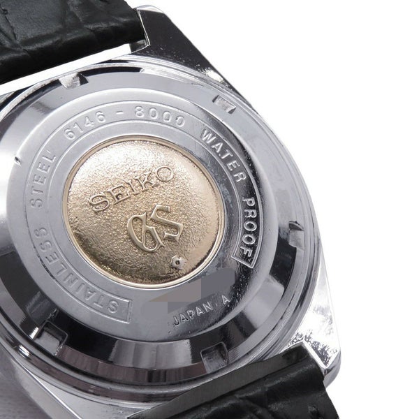 セイコー グランドセイコー ハイビート 36000 デイデイト 6146-8000 SEIKO 腕時計 シルバー文字盤