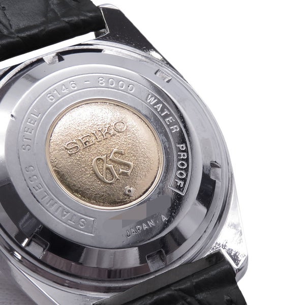 セイコー グランドセイコー ハイビート 36000 デイデイト 6146-8000 SEIKO 腕時計 シルバー文字盤