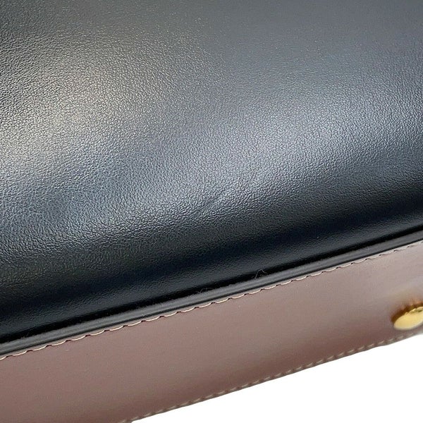 バーバリー ハンドバッグ ヴィンテージチェック ベイビータイトル ダブルハンドル 8025266 BURBERRY 2way 黒