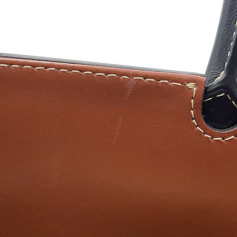 バーバリー ハンドバッグ ヴィンテージチェック ベイビータイトル ダブルハンドル 8025266 BURBERRY 2way 黒