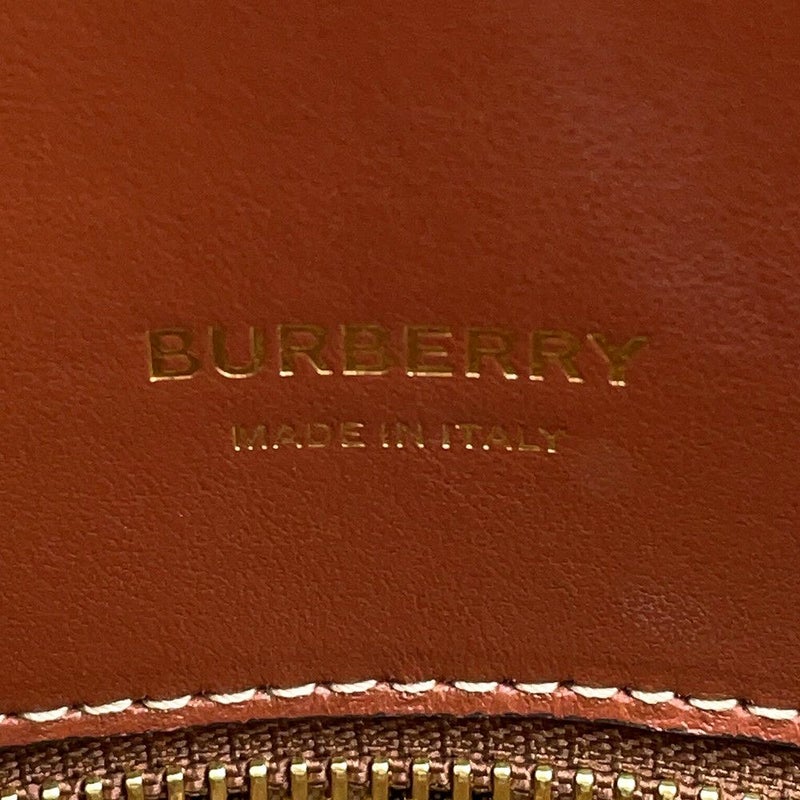 バーバリー ハンドバッグ ヴィンテージチェック ベイビータイトル ダブルハンドル 8025266 BURBERRY 2way 黒