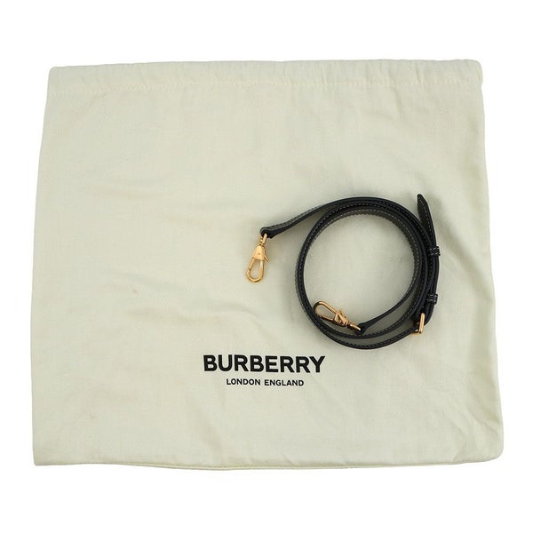 バーバリー ハンドバッグ ヴィンテージチェック ベイビータイトル ダブルハンドル 8025266 BURBERRY 2way 黒