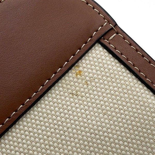 バーバリー ハンドバッグ ミニ ポケットバッグ キャンバス レザー 8031746 BURBERRY 2way