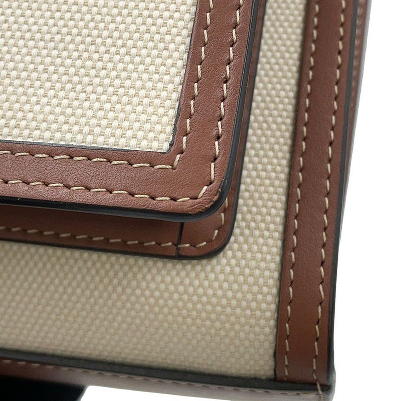 バーバリー ハンドバッグ ミニ ポケットバッグ キャンバス レザー 8031746 BURBERRY 2way