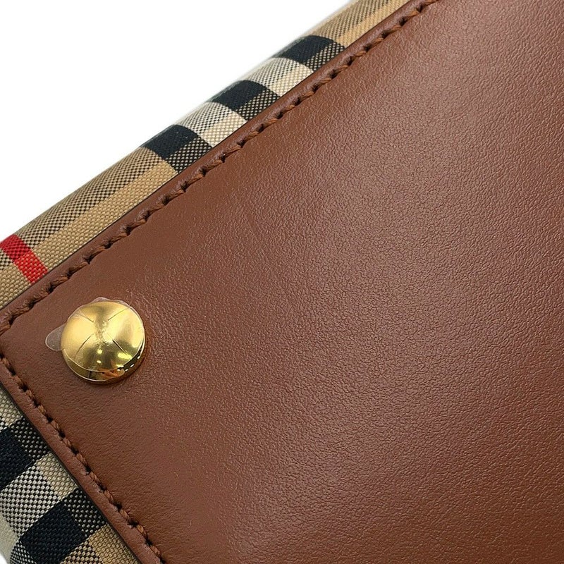 バーバリー ハンドバッグ ヴィンテージチェック トリプルスタッズ ベイビー ベルトバッグ 8021274 BURBERRY 2way