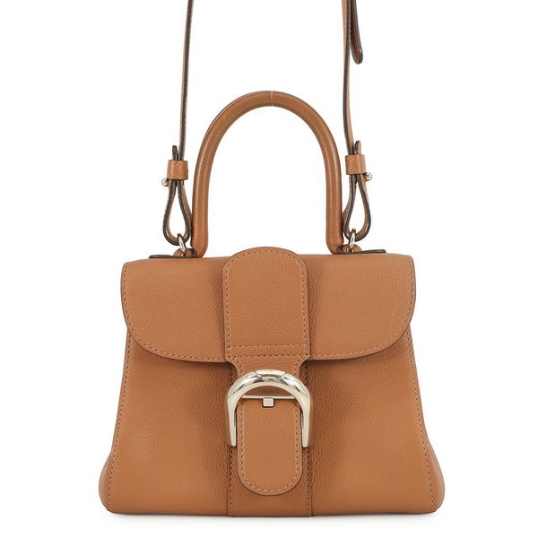 デルヴォー ハンドバッグ ブリヨン ミニ レザー AA0406AAM024FDO Delvaux 2way
