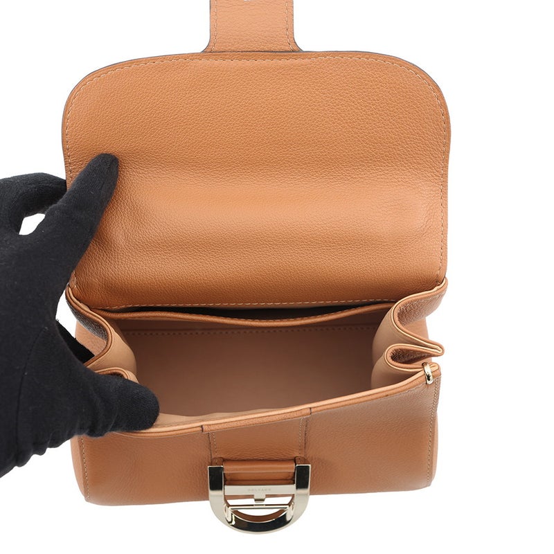 デルヴォー ハンドバッグ ブリヨン ミニ レザー AA0406AAM024FDO Delvaux 2way